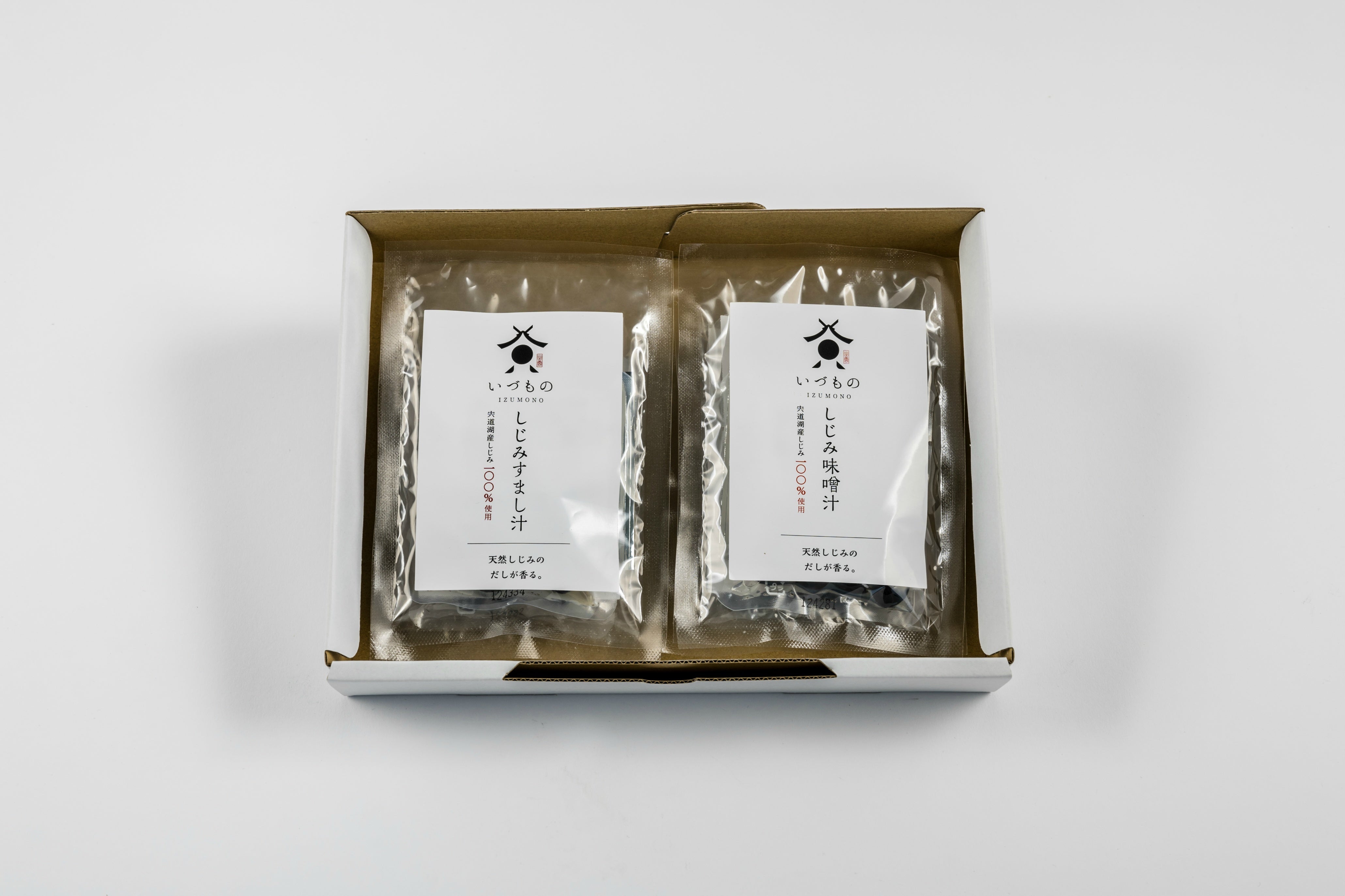 宍道湖産しじみすまし汁＆味噌汁(各５食入)ギフトセット