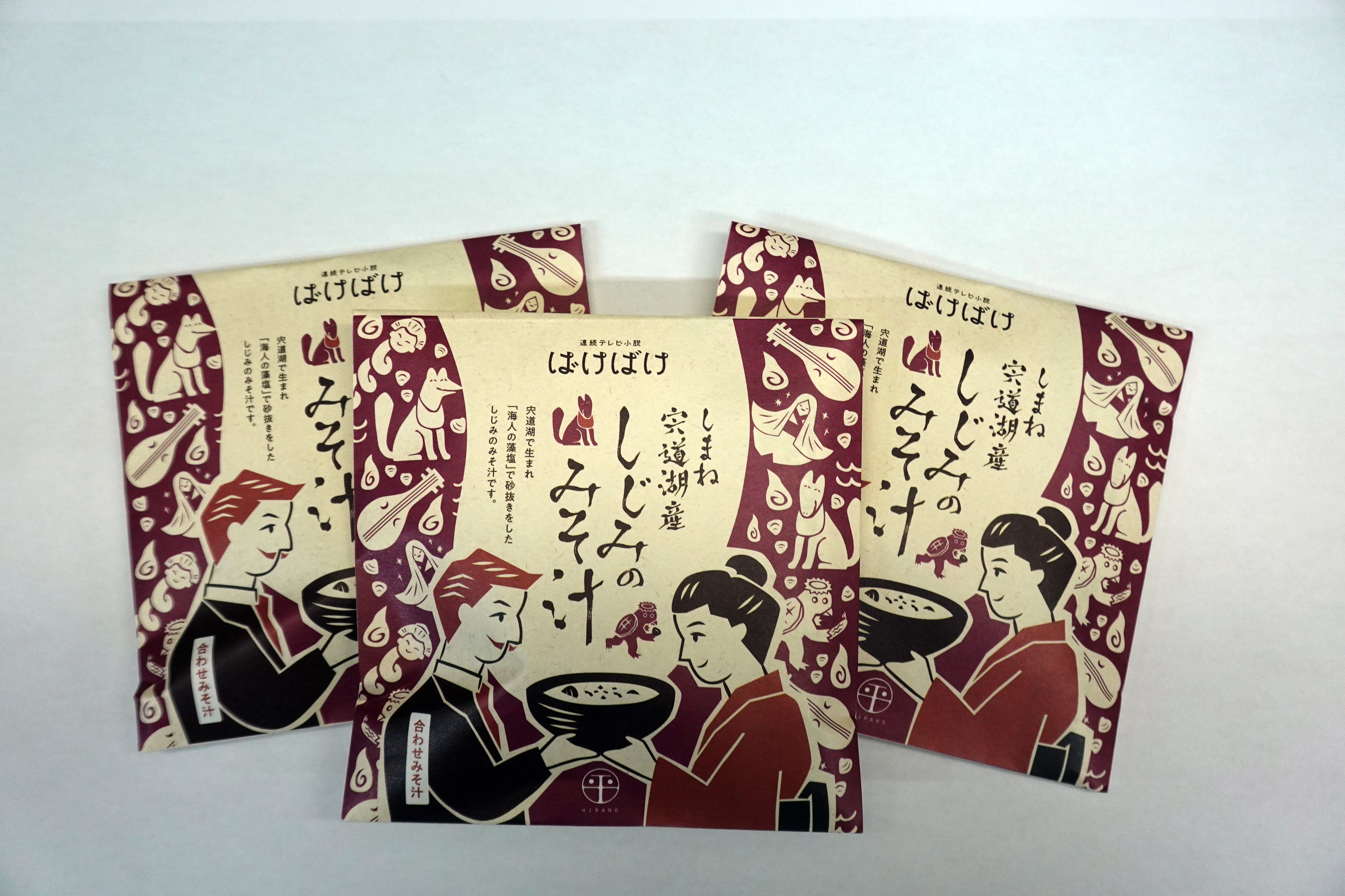 しまね宍道湖産 しじみのみそ汁とKWAIDANキャンディ ばけばけセット(各10個)