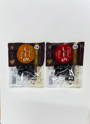 即席大粒しじみ汁直送品（合わせ味噌×7 赤だし味噌×7）