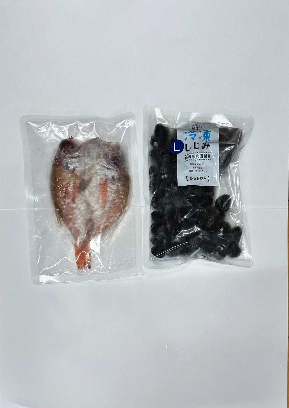 のどぐろ一夜干し・大粒しじみセット（0.6kg）